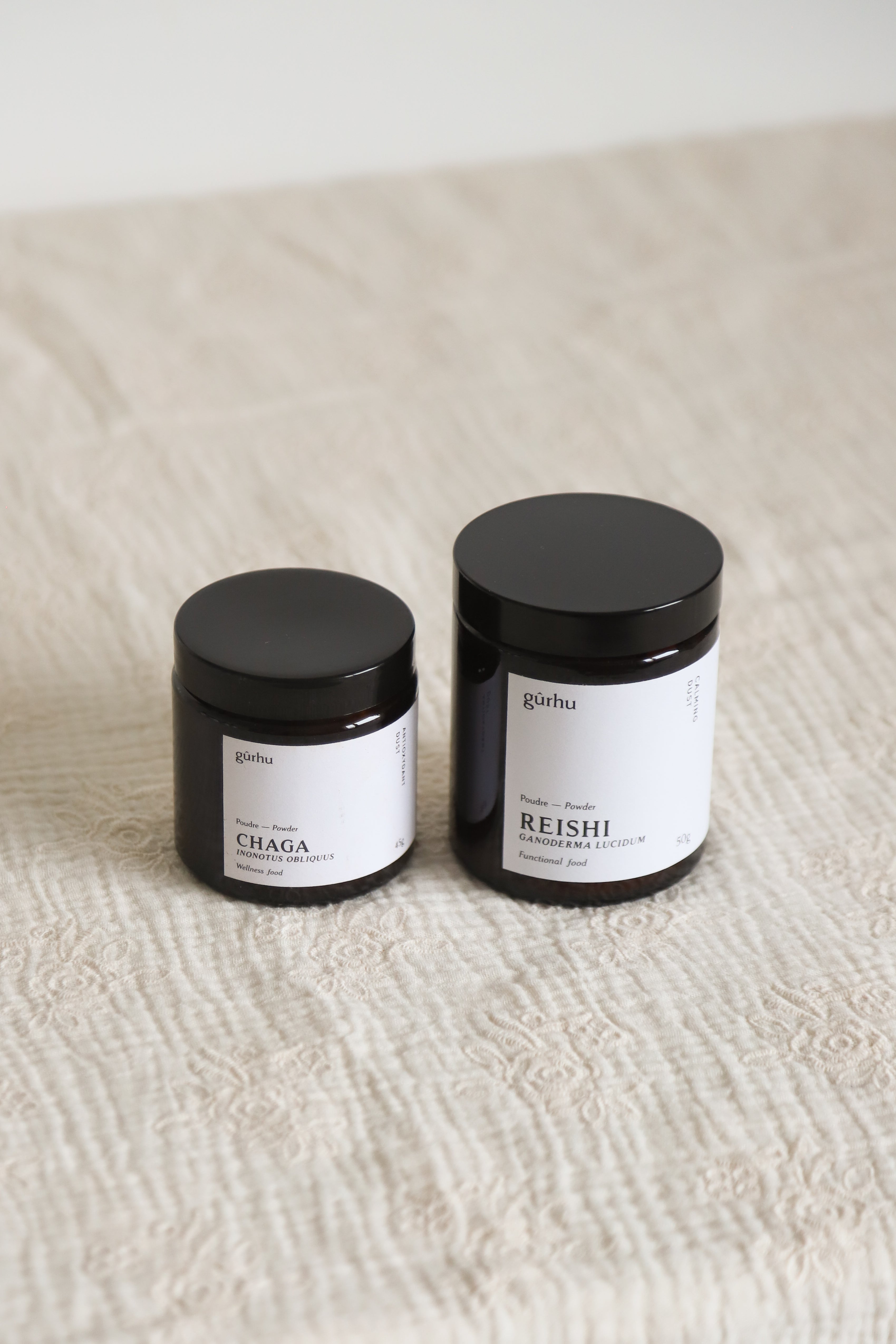 Fungi duo : Chaga + Reishi