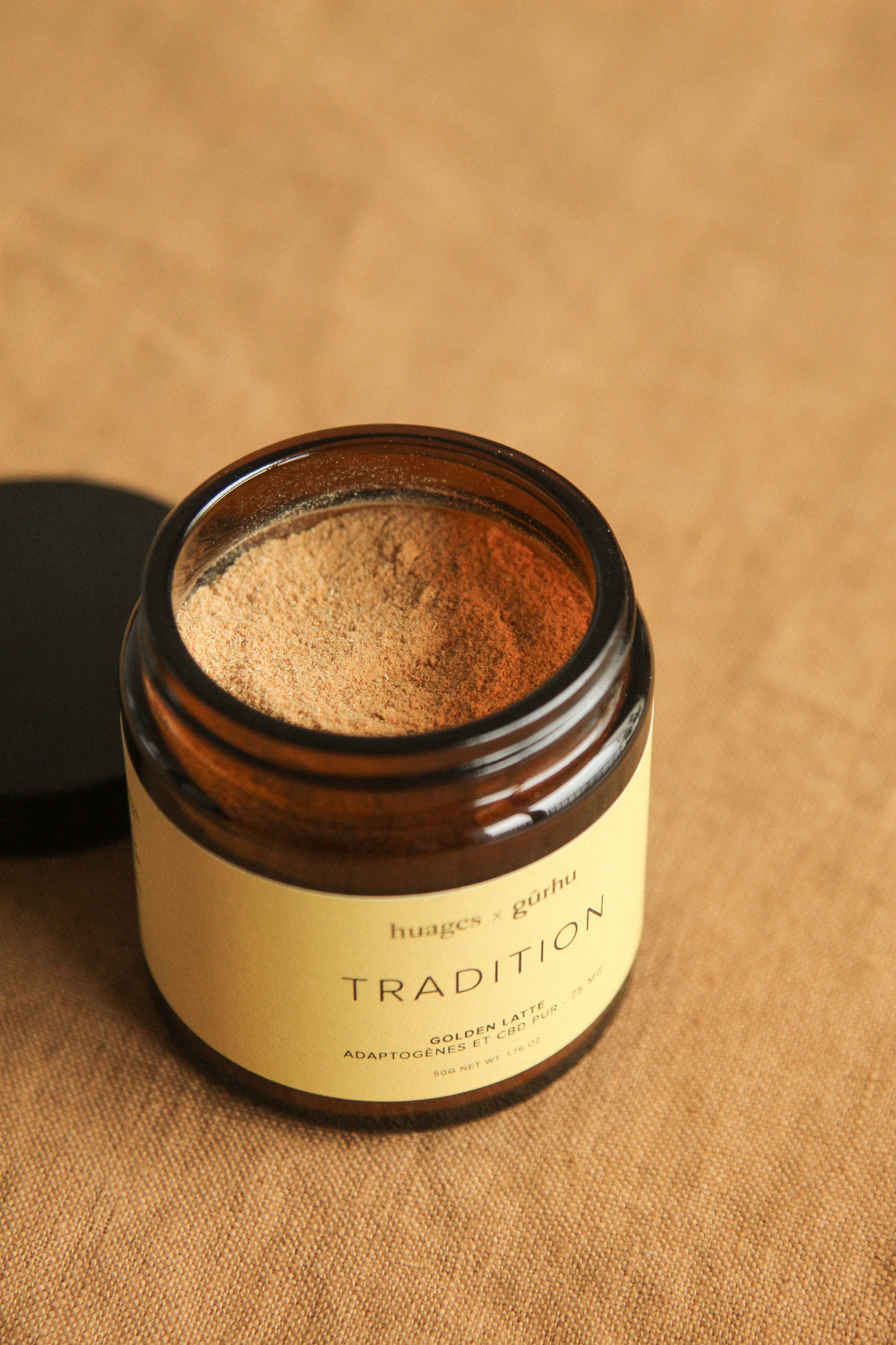 Golden latte apaisant aux adaptogènes