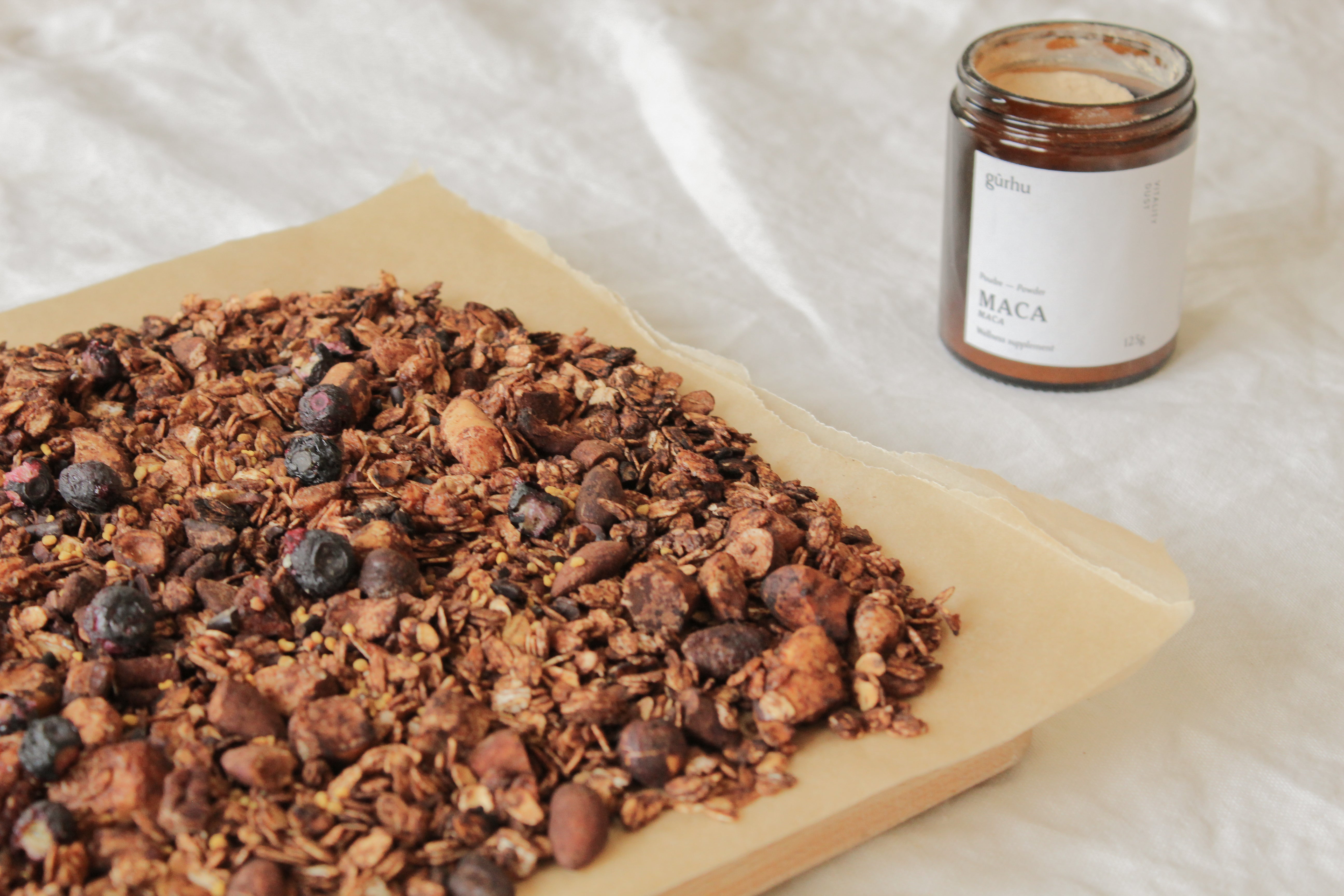 Granola au cacao et adaptogènes