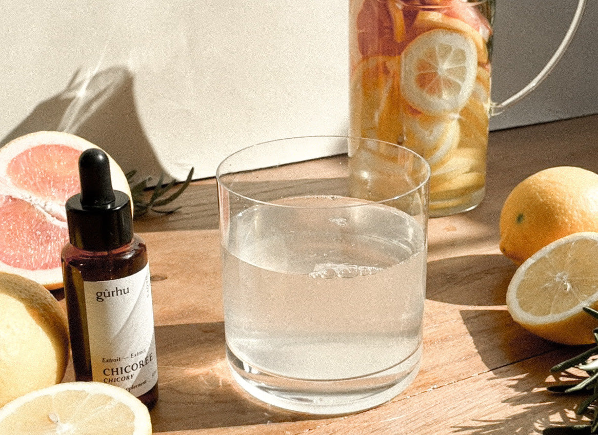 Detox water de printemps