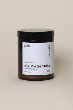 Poudre d'ashwaganda adpatogène biologique